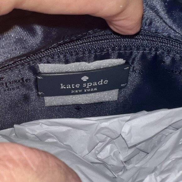 🌸 NWT Kate Spade Chelsea Regal Floral Crossbody + Coin Pouch — Navy - Picture 3 of 11